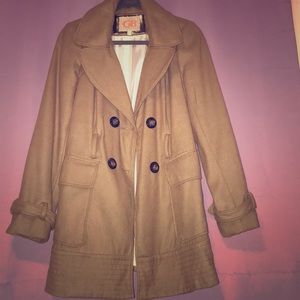 Long thick trench coat